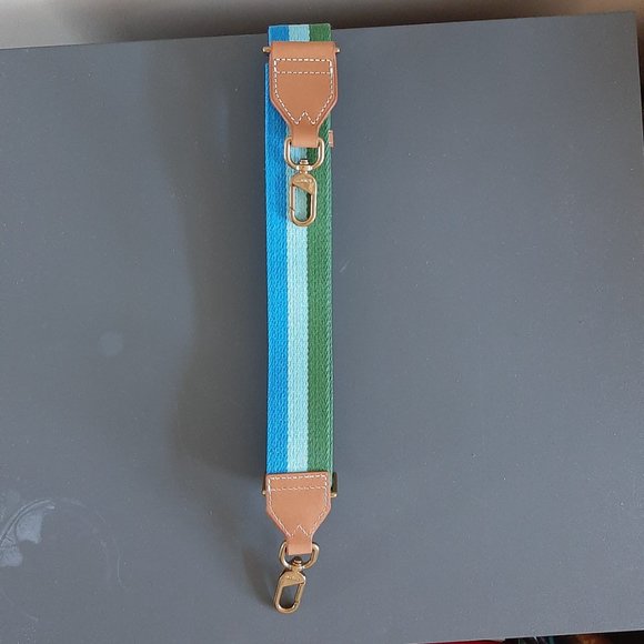 J. CREW Woven bag strap - Blue/Green - Picture 3 of 4